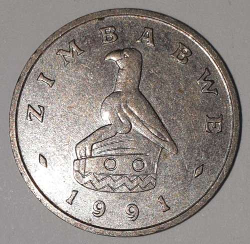 1991 - 5 CENT COIN - ZIMBABWE - (Copper-Nickel)